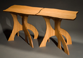 Banyan side tables made from bamboo
