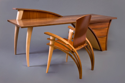 Trimerous Desk and Chair