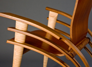Trimerous desk, dining or occaisional chair by Seth Rolland Custom Furniture Design