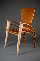 Trimerous Dining, Desk or Occaisional Chair