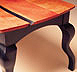Rio Grande coffee table in cherry and milk paint.  custom sizes available.  copyright  Seth Rolland Custom Furniture