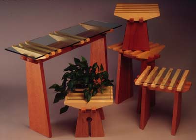 Plant Stands & Hall Table