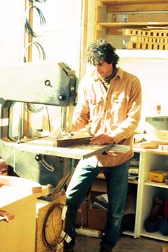 Seth Rolland makes a custom dining table