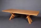 custom dining room table by Seth Rolland Custom Furniture
