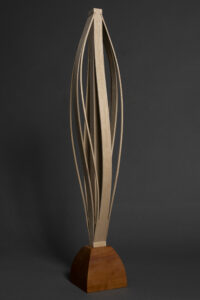 Sculpture from one piece of solid wood by Seth Rolland