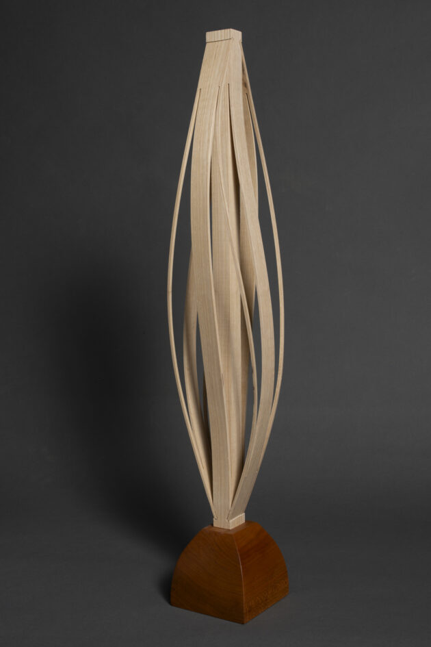 Sculpture from one piece of solid wood by Seth Rolland