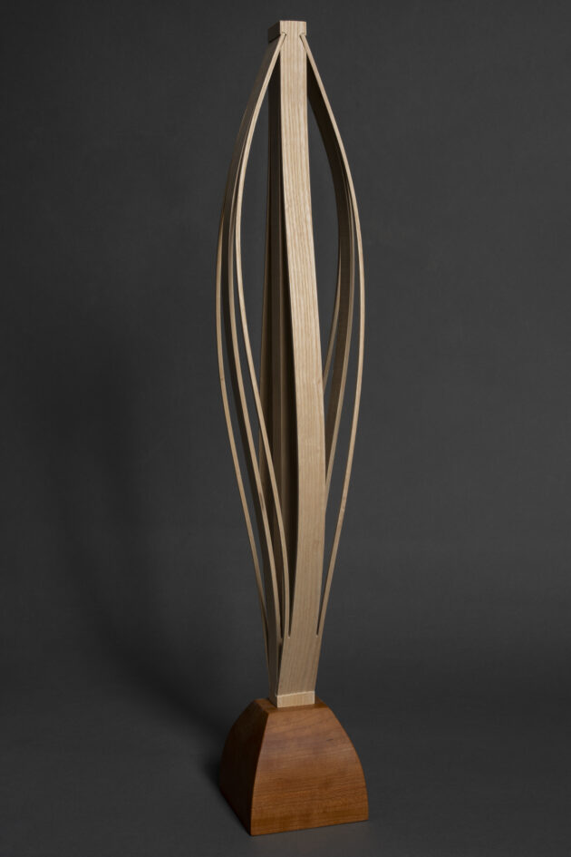 Sculpture from one piece of solid wood by Seth Rolland