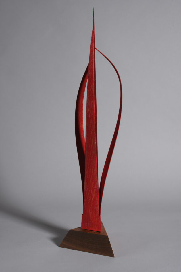 Sculpture from one piece of solid wood by Seth Rolland